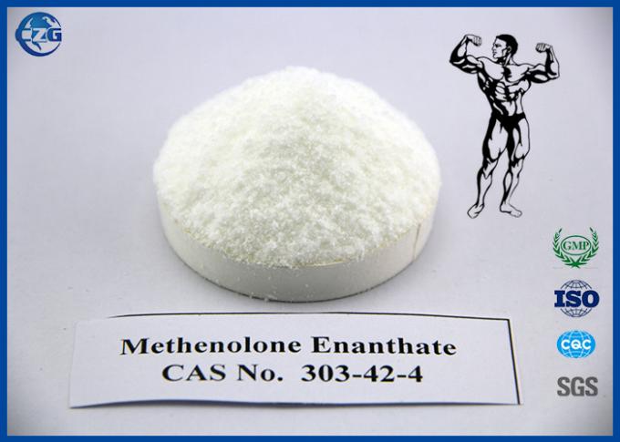 Injizierbares Bodybuilding-Pulver Methenolone Enanthate 100mg/ml Weiß-Farbe-